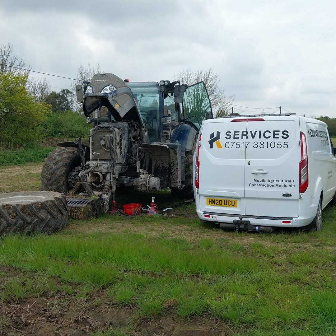 Kenward Services mobile mechanic at work